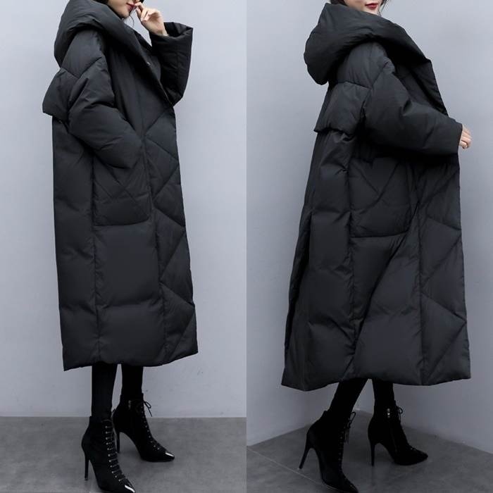 コート レディース アウター 個性的 ロング 長袖 ストレート 厚手 防寒 ポケット フード付き 冬 黒 S M L XL 2XL 3XL 大きいサイズ オーバーサイズ モノトーン カジュアル お出か コート レディース アウター 個性的 ロング 長袖 ストレート 厚手 防寒 ポケット フード付き 冬 黒 S M L XL 2XL 3XL 大きいサイズ オーバーサイズ モノトーン カジュアル お出か