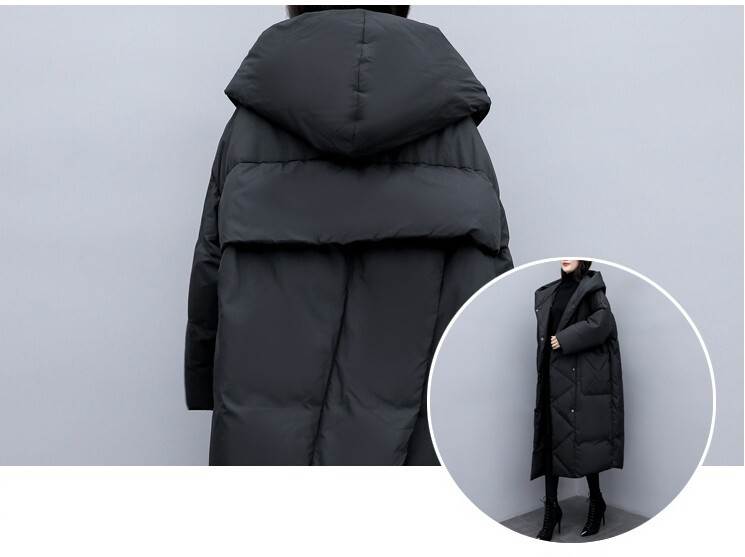 コート レディース アウター 個性的 ロング 長袖 ストレート 厚手 防寒 ポケット フード付き 冬 黒 S M L XL 2XL 3XL 大きいサイズ オーバーサイズ モノトーン カジュアル お出か コート レディース アウター 個性的 ロング 長袖 ストレート 厚手 防寒 ポケット フード付き 冬 黒 S M L XL 2XL 3XL 大きいサイズ オーバーサイズ モノトーン カジュアル お出か