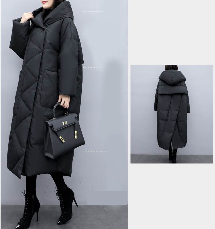 コート レディース アウター 個性的 ロング 長袖 ストレート 厚手 防寒 ポケット フード付き 冬 黒 S M L XL 2XL 3XL 大きいサイズ オーバーサイズ モノトーン カジュアル お出か コート レディース アウター 個性的 ロング 長袖 ストレート 厚手 防寒 ポケット フード付き 冬 黒 S M L XL 2XL 3XL 大きいサイズ オーバーサイズ モノトーン カジュアル お出か