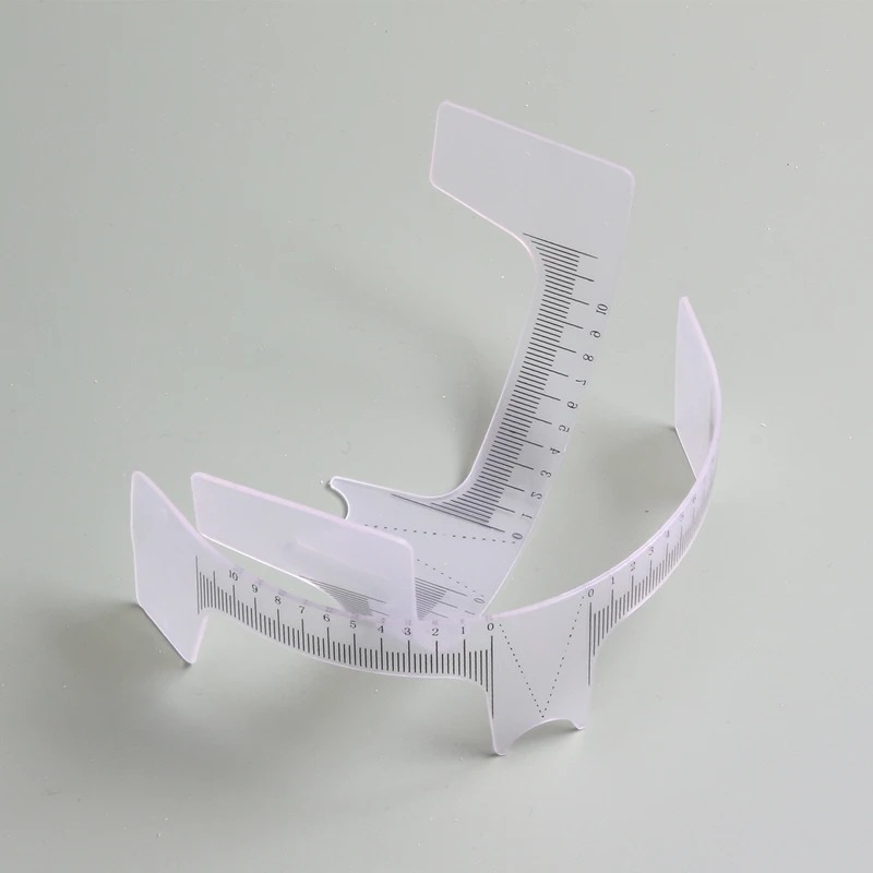 プラスチック眼鏡眉毛定規眼鏡測定ツールマイクロブレードタトゥー用品5個10個 プラスチック眼鏡眉毛定規眼鏡測定ツールマイクロブレードタトゥー用品5個10個