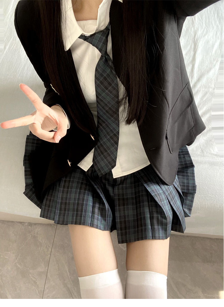JK制服スーツフルセット ブレザーシャツグリッドスカート カレッジスタイル・スーツ 制服 制服スカート 制服 カーディガン 韓国制服 JK制服スーツフルセット ブレザーシャツグリッドスカート カレッジスタイル・スーツ 制服 制服スカート 制服 カーディガン 韓国制服