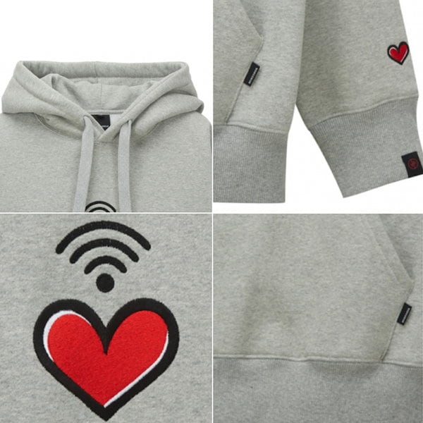 AMI PARIS*Straykidsスンミン着用☆*AmideCoeurコットンフーディ AMI PARIS*Straykidsスンミン着用☆*AmideCoeurコットンフーディ