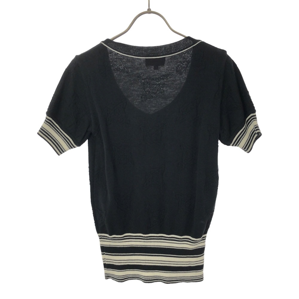 【新品タグ付き】Vivienne Westwood 半袖カーディガン Vivienne Westwood 水玉模様 半袖カーディガン 紺色