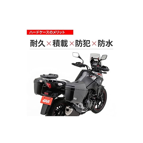 GIVI E22N 未塗装ブラック｜株式会社デイトナ GIVI(ジビ) バイク