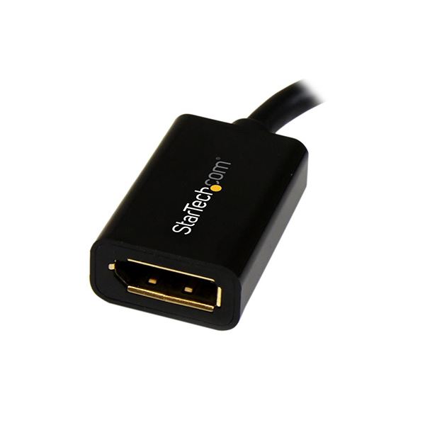 (まとめ) StarTech MiniDisplayPort-DisplayPort変換ケーブルアダプタ 15cm オス/メス MDP2DPMF6IN1本 (×10セット)