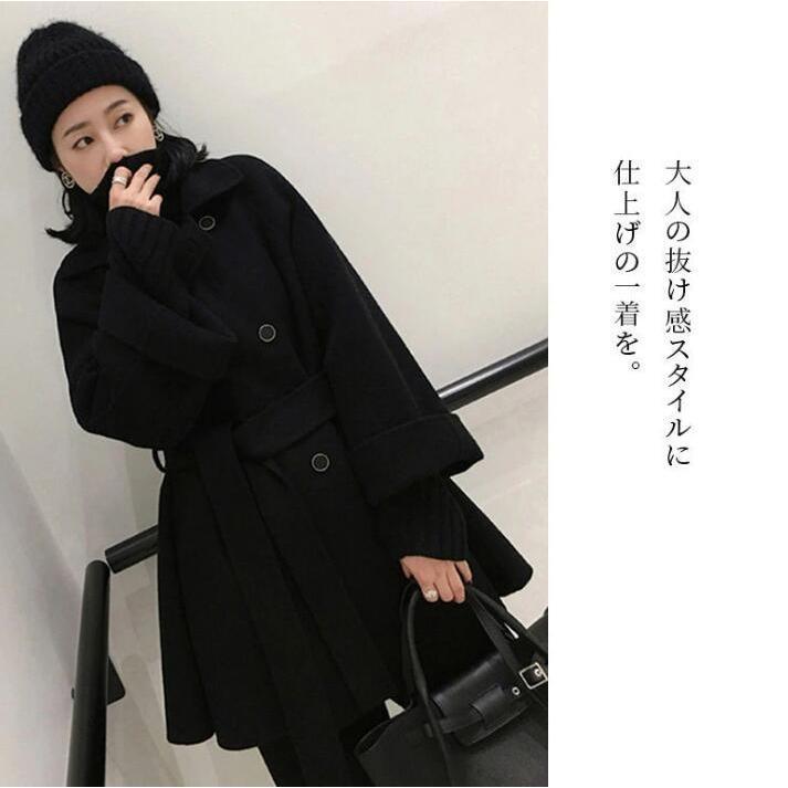 入荷 チェスターコート 厚手 秋冬 暖かい コート レディース ダブル チェスター マント ケープコート アウター 長袖 あったか カジュアル きれいめ 通勤 ベーシック