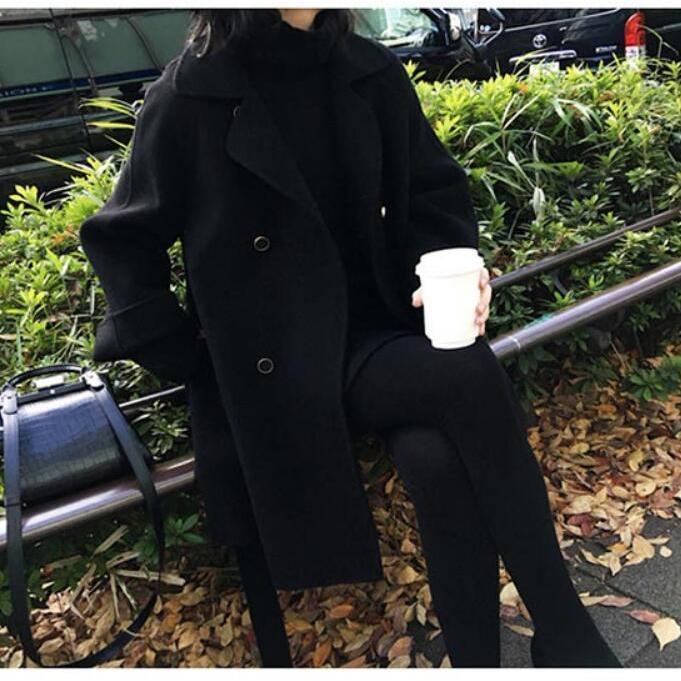 入荷 チェスターコート 厚手 秋冬 暖かい コート レディース ダブル チェスター マント ケープコート アウター 長袖 あったか カジュアル きれいめ 通勤 ベーシック