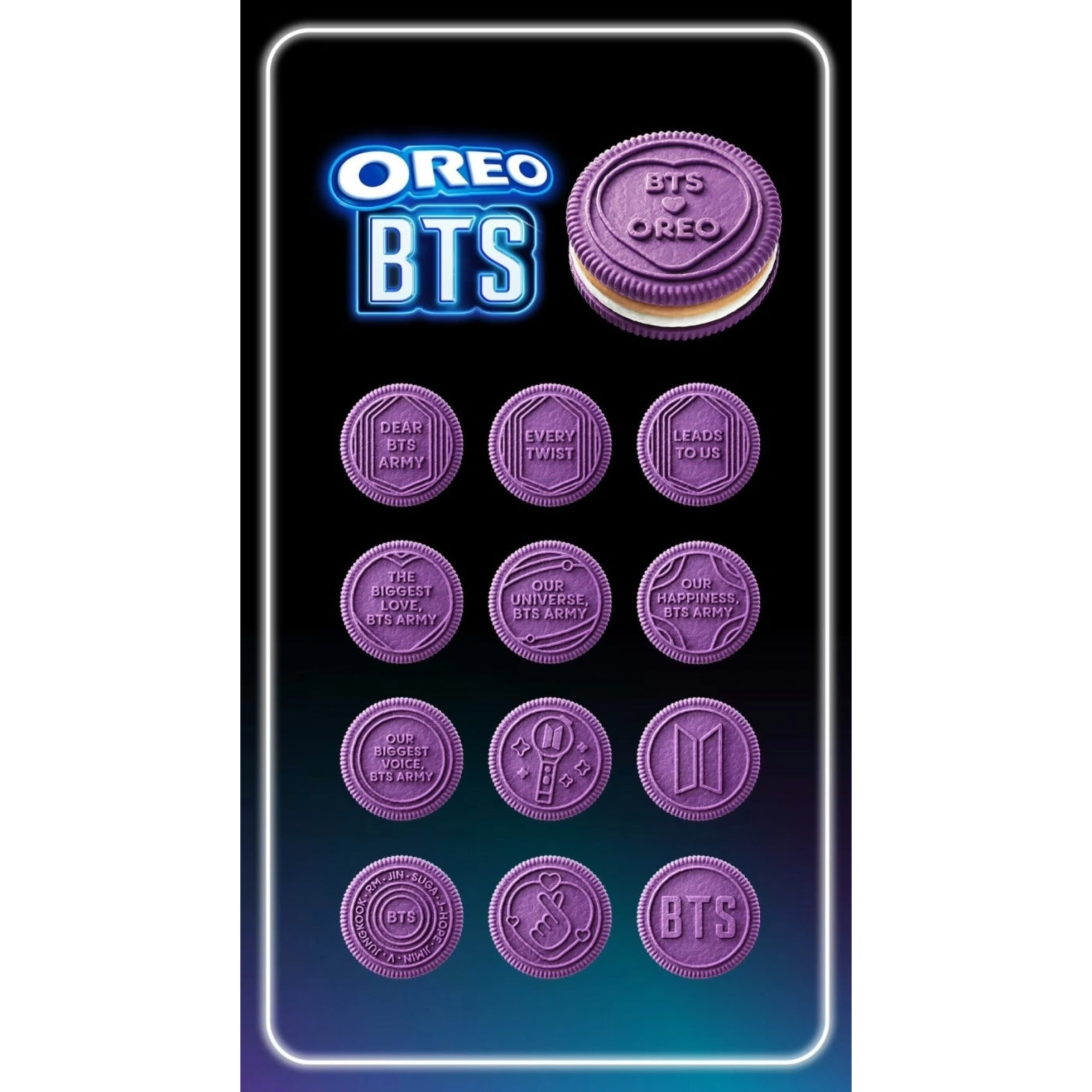 Qoo10] OREO BTS オレオ ホットク味 300g×2