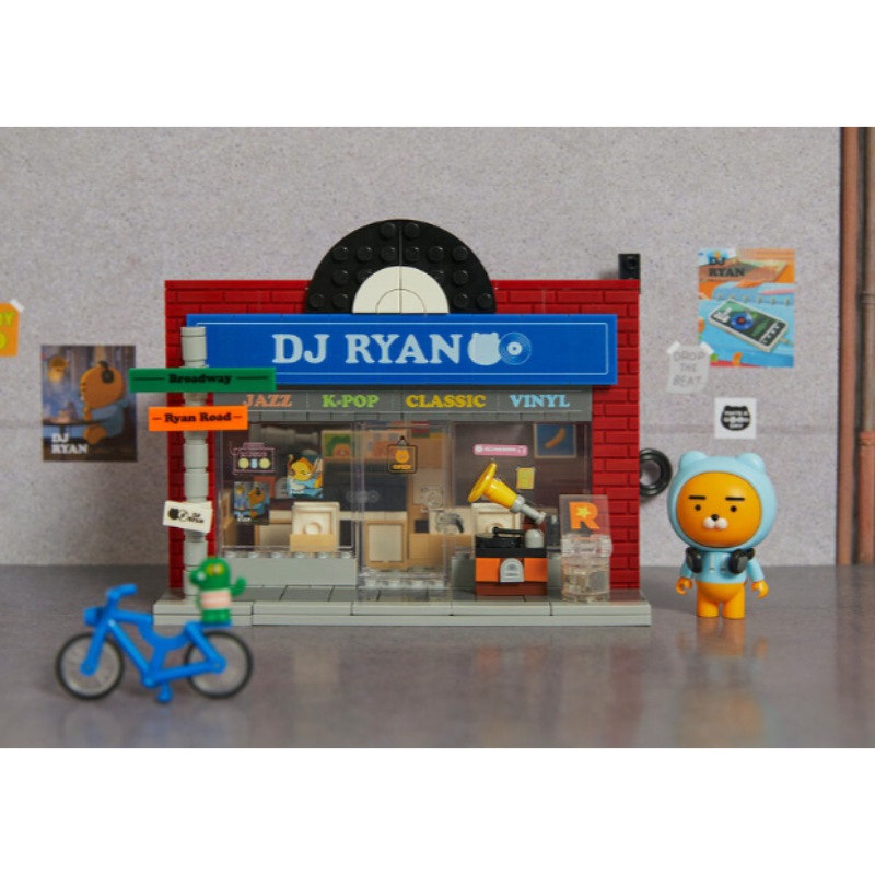 ブリックフィギュアレコードショップ ライアン ブリックフィギュアレコードショップ ライアン