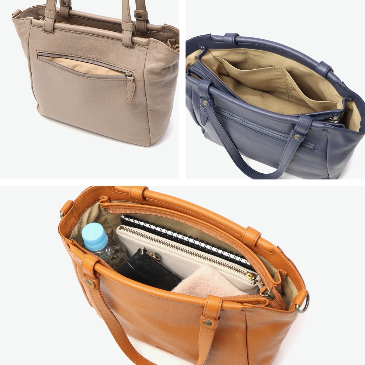 ダコタ限定ノベルティ付 トートバッグ レディース ファスナー付き 軽量 通勤 ショルダーバッグ 2WAY ショルダー 斜めがけ B5 本革 肩掛け オフィス ムーブ 1034830 新作2025