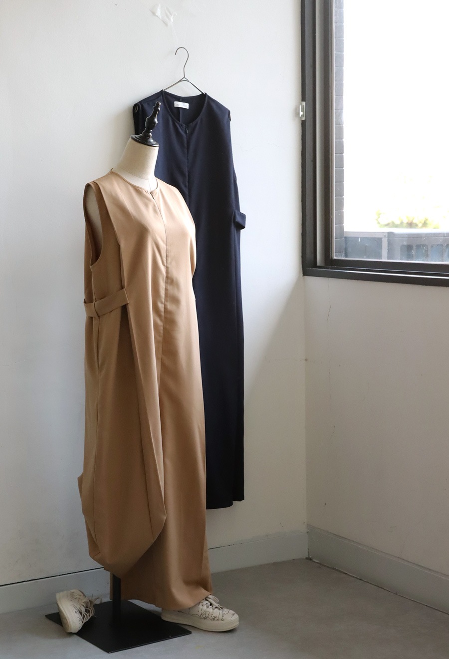 オールインワン レディース ボトムス パンツ 無地 ・8月14日10時発売メール便不可