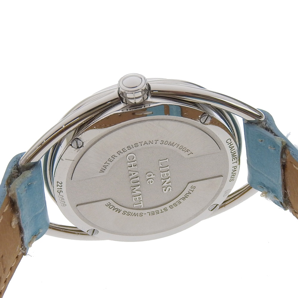 CHAUMET 自動巻き CHAUMET＊ショーメ 自動巻き腕時計 シルバー