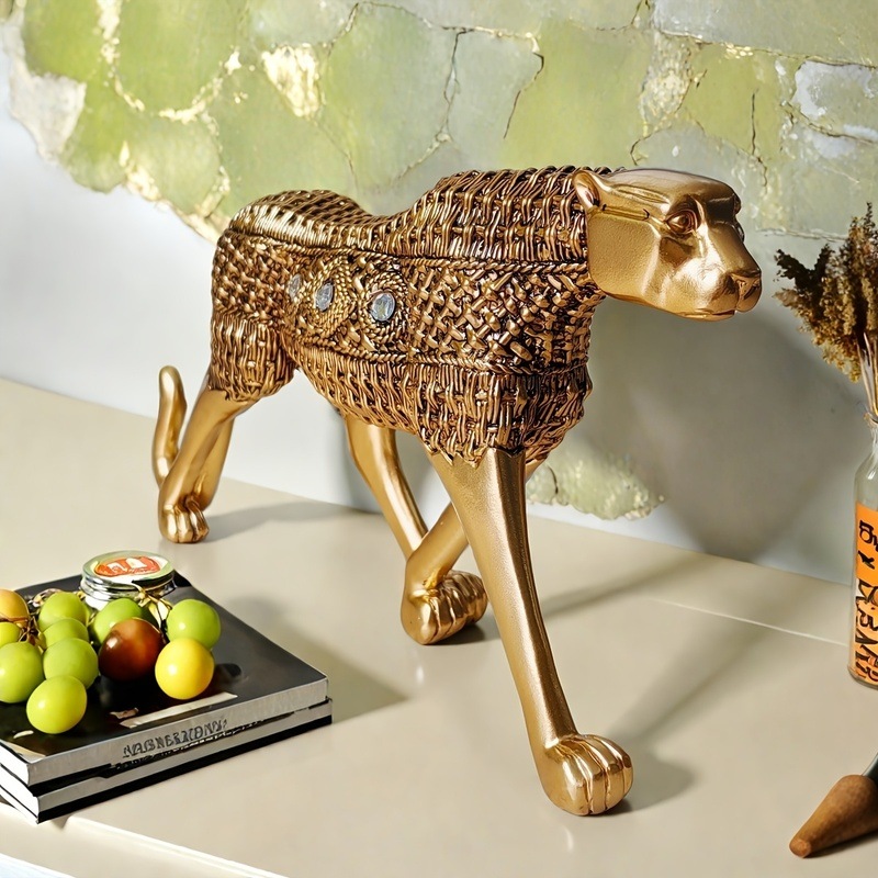 オブジェ ヒョウ エレガント おしゃれ かわいい インテリア 北欧 置物 オーナメント 動物 アニマル 装飾 プレゼント ゴールド 4-7 オブジェ ヒョウ エレガント おしゃれ かわいい インテリア 北欧 置物 オーナメント 動物 アニマル 装飾 プレゼント ゴールド 4-7