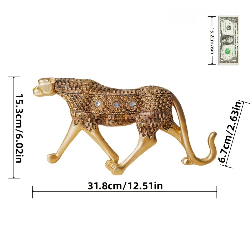 オブジェ ヒョウ エレガント おしゃれ かわいい インテリア 北欧 置物 オーナメント 動物 アニマル 装飾 プレゼント ゴールド 4-7 オブジェ ヒョウ エレガント おしゃれ かわいい インテリア 北欧 置物 オーナメント 動物 アニマル 装飾 プレゼント ゴールド 4-7