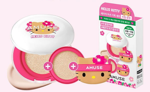 Qoo10] アミューズ [キティポーチギフト][ハローキティ本品