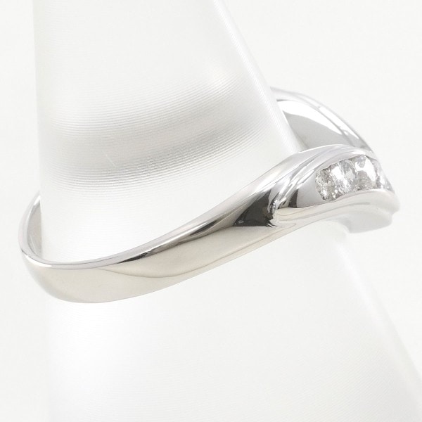 PT900 プラチナ リング 指輪 10号 ダイヤ 0.40 総重量約3.8g
