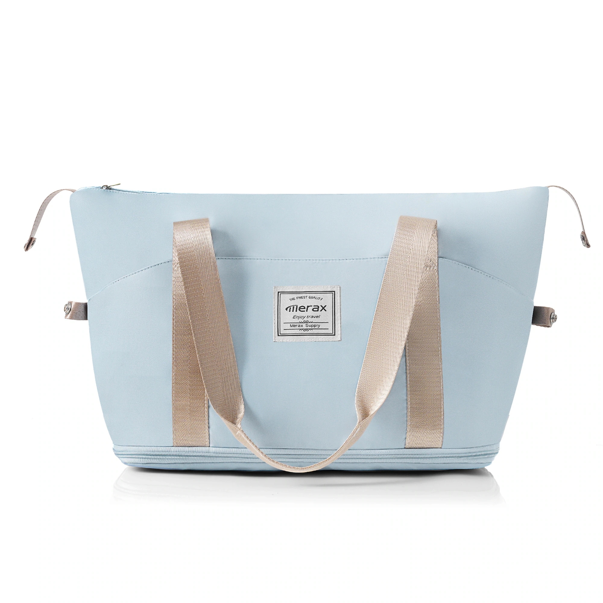 トートバッグ ハンドバッグ レディース バッグ 手提げ 軽量 ファスナーで閉まる 大容量 軽い かばん a4バッグ ショルダー かわいい 通学旅行GG8700 Blue oxfor