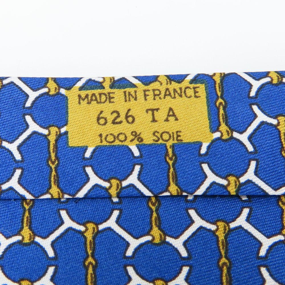 中古 ネクタイ シルク ブルー ホワイト トヨタ限定 スーツ ビジネス メンズ 男性 中古 ネクタイ シルク ブルー ホワイト トヨタ限定 スーツ ビジネス メンズ 男性