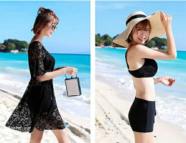 大きいサイズ 水着 体型カバー レディース ビキニ 上下セット パッド付 Vネック 袖あり ハイウエスト 温泉 海 服みたいな水着 ビーチ リゾート プール かわいい 韓国ファッション セクシー感 大きいサイズ 水着 体型カバー レディース ビキニ 上下セット パッド付 Vネック 袖あり ハイウエスト 温泉 海 服みたいな水着 ビーチ リゾート プール かわいい 韓国ファッション セクシー感