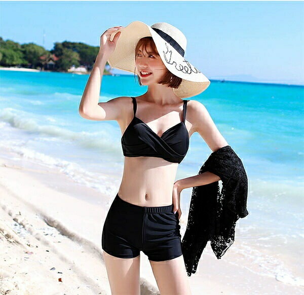 大きいサイズ 水着 体型カバー レディース ビキニ 上下セット パッド付 Vネック 袖あり ハイウエスト 温泉 海 服みたいな水着 ビーチ リゾート プール かわいい 韓国ファッション セクシー感 大きいサイズ 水着 体型カバー レディース ビキニ 上下セット パッド付 Vネック 袖あり ハイウエスト 温泉 海 服みたいな水着 ビーチ リゾート プール かわいい 韓国ファッション セクシー感