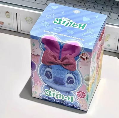 【希少品】★未開封品★ スティッチ ぬいぐるみフェルト製 ツムツム（スティッチ）のぬいぐるみ、作り方と型紙（完