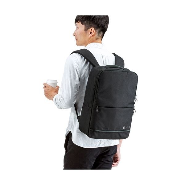 サンワサプライ カジュアルPCバックパック BAG-BP16BK ブラック