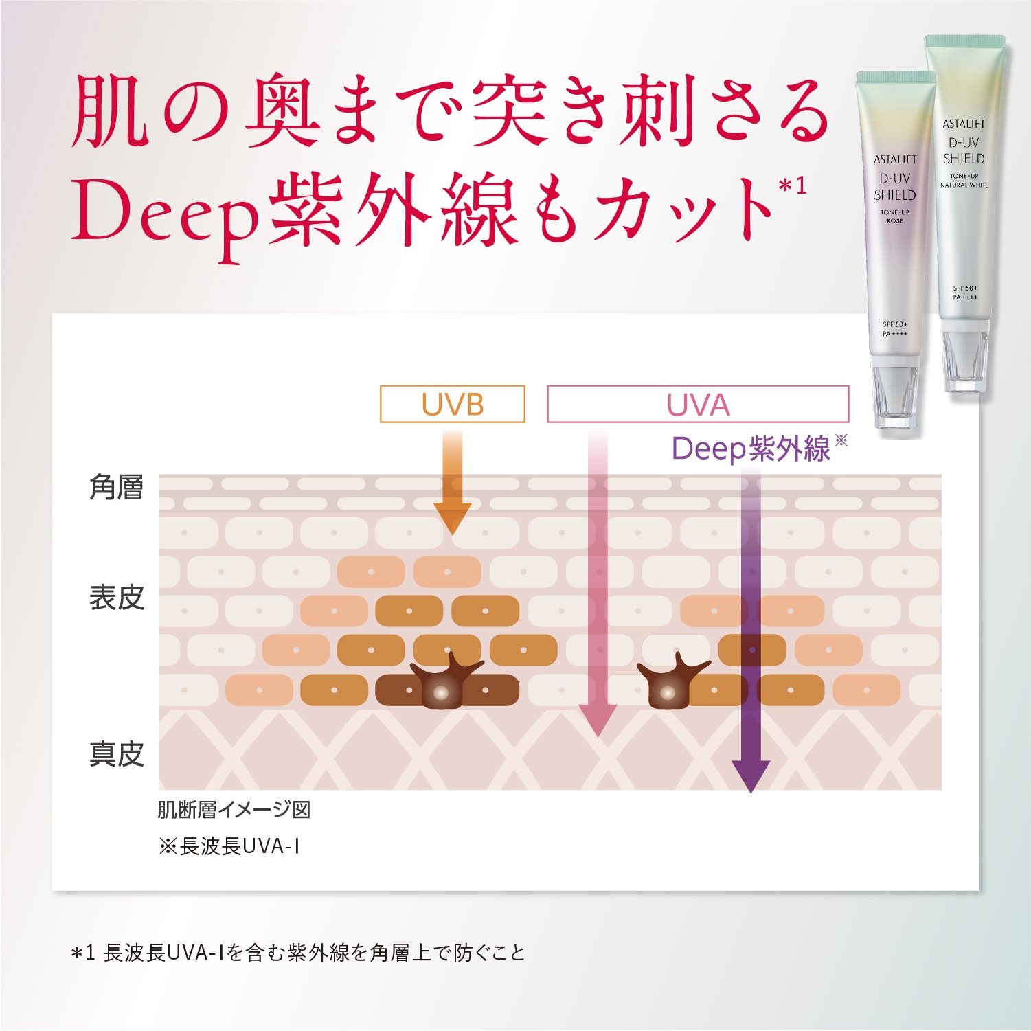 Qoo10] アスタリフト D-UVシールド トーンアップ ローズ