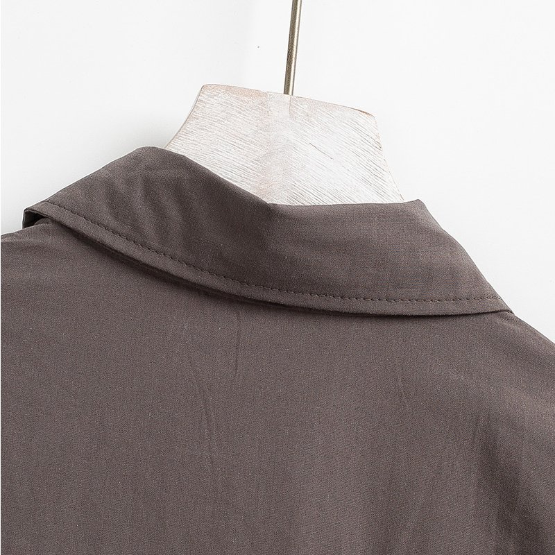 本日限定 シャツ 長半袖 レデイーズ 原宿風 JK制服 ショート丈 へそ出し トップス 韓国ファッション ヒ13374