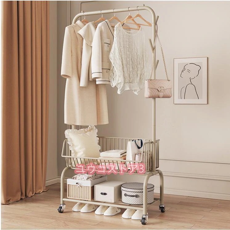 (お正月は閉まりません)ハンガーラック おしゃれ コートハンガー ポールハンガー コート掛け リビング 収納 キャスター付き 衣類収納 可動棚 北欧 ワードローブ 収納 (お正月は閉まりません)ハンガーラック おしゃれ コートハンガー ポールハンガー コート掛け リビング 収納 キャスター付き 衣類収納 可動棚 北欧 ワードローブ 収納