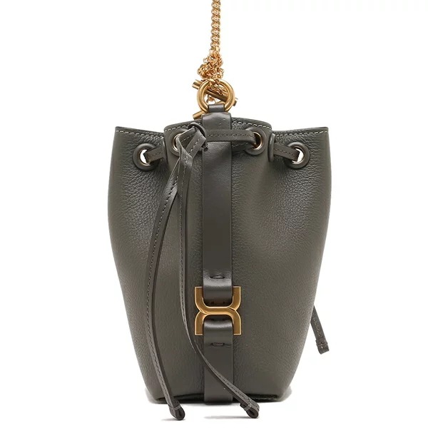 ショルダーバッグ マーシー マイクロバケットバッグ グレー レディース CHC23AP844I31 066 ショルダーバッグ マーシー マイクロバケットバッグ グレー レディース CHC23AP844I31 066