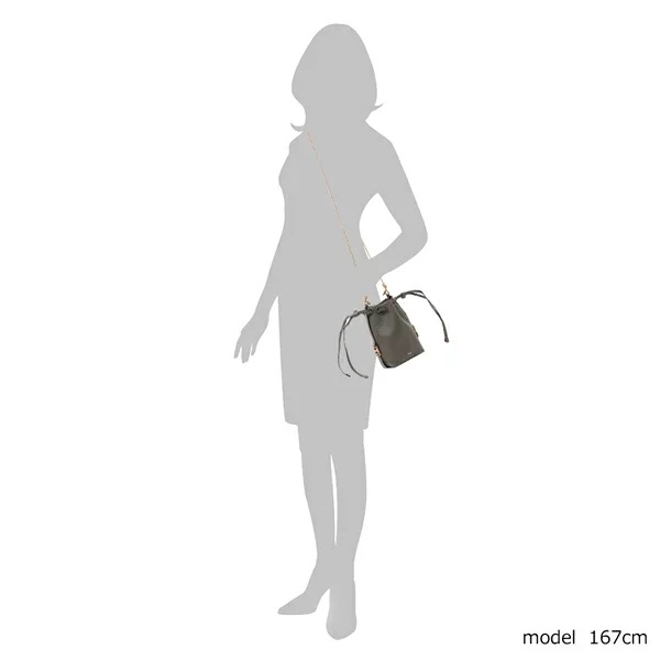 ショルダーバッグ マーシー マイクロバケットバッグ グレー レディース CHC23AP844I31 066 ショルダーバッグ マーシー マイクロバケットバッグ グレー レディース CHC23AP844I31 066