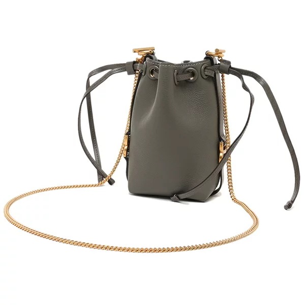 ショルダーバッグ マーシー マイクロバケットバッグ グレー レディース CHC23AP844I31 066 ショルダーバッグ マーシー マイクロバケットバッグ グレー レディース CHC23AP844I31 066