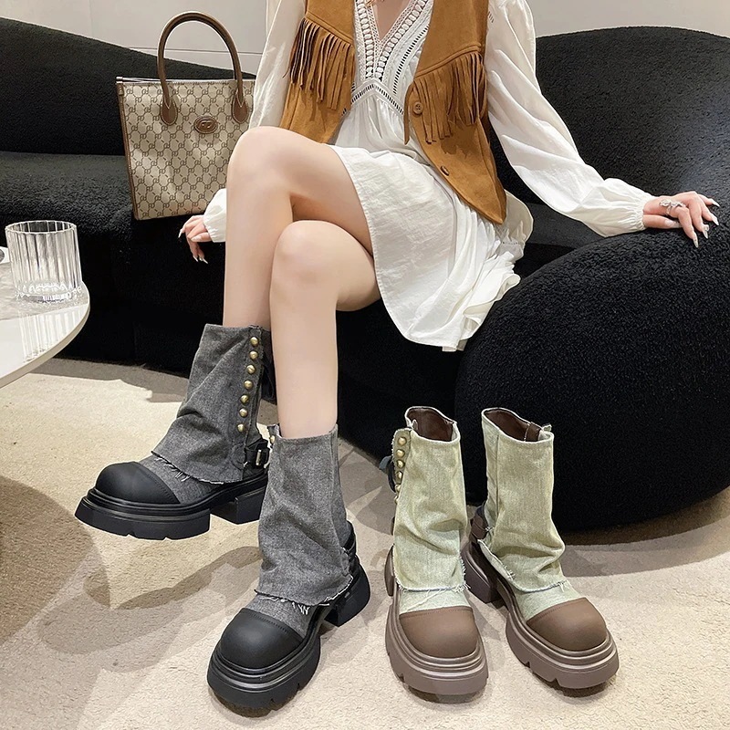 ロングブーツショットブーツレディース 靴 23新作 厚底靴 レトロ マーディンブーツ 福袋 ロングブーツショットブーツレディース 靴 23新作 厚底靴 レトロ マーディンブーツ 福袋