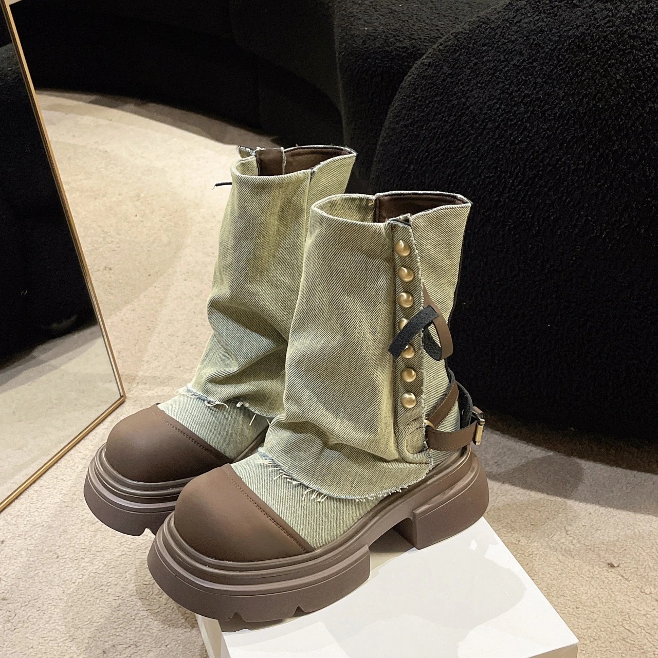 ロングブーツショットブーツレディース 靴 23新作 厚底靴 レトロ マーディンブーツ 福袋 ロングブーツショットブーツレディース 靴 23新作 厚底靴 レトロ マーディンブーツ 福袋