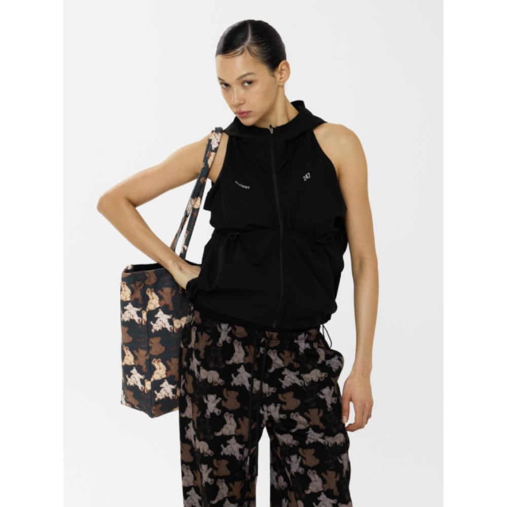 GLOWNYGLOWNY TEDDY CONTRAST TRACKSUIT PANTS 2 Colors GY25PSPT0