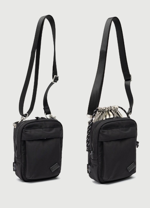 NO.28 RB STRING CROSS BAG　メンズ　男女兼用 Black色