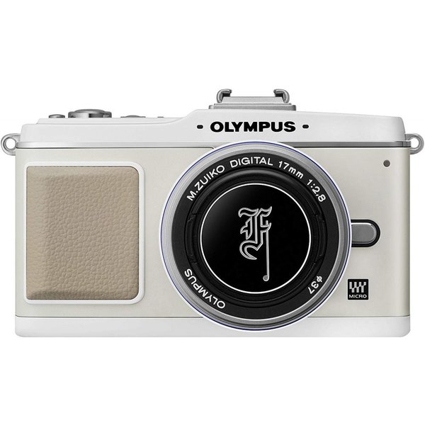 【中古】オリンパス OLYMPUS E-P2 プレミアムキット ホワイト E-P2プレミアムキット-WHT SDカード付き