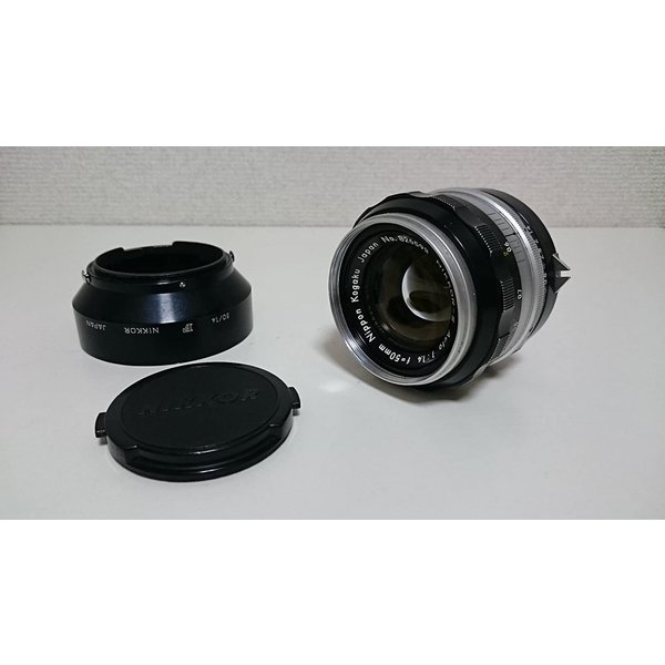 中古】ニコン Nikon MFレンズ NIKKOR-S Auto 50mm F1.4 ズームレンズ