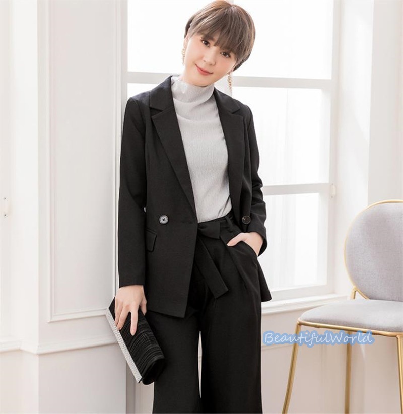 セットアップスーツ レディース パンツスーツ フォーマルスーツ 2点セット オフィス 通勤 結婚式 二次会 披露宴 演奏会 謝恩会 春秋冬E72
