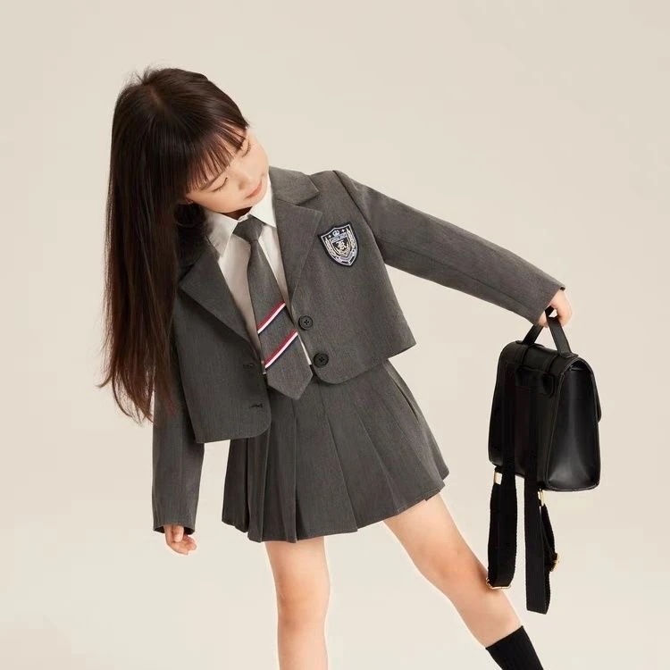 ジャケット+ブラウス+プリーツスカート スーツ 子供服JK制服セット 女の子 女の子韓国子供服jk制服2025韓国ファッション 女の子ベビー服 子供服 ジャケット+ブラウス+プリーツスカート スーツ 子供服JK制服セット 女の子 女の子韓国子供服jk制服2025韓国ファッション 女の子ベビー服 子供服