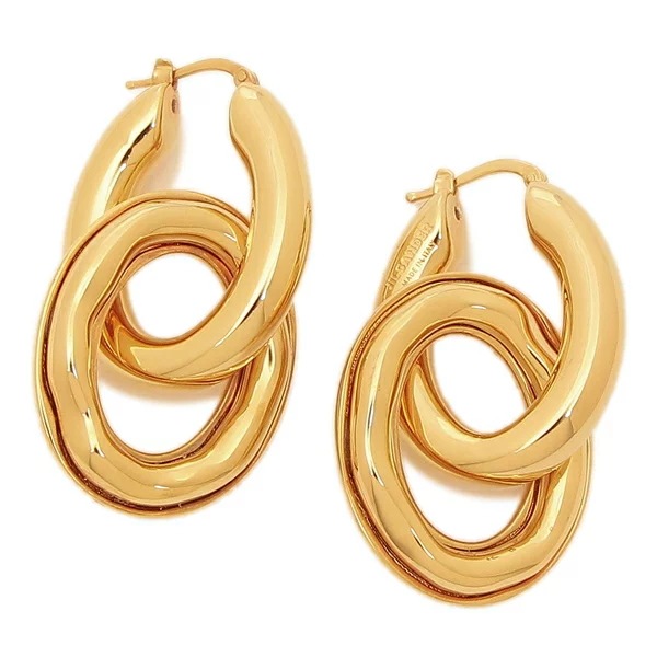 ピアス ダブルフープ ゴールド レディース J56VG0011 P4877 712 ピアス ダブルフープ ゴールド レディース J56VG0011 P4877 712