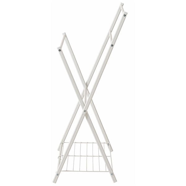 フォールディングハンガー ホワイト 約W58xD38.5xH88.5cm