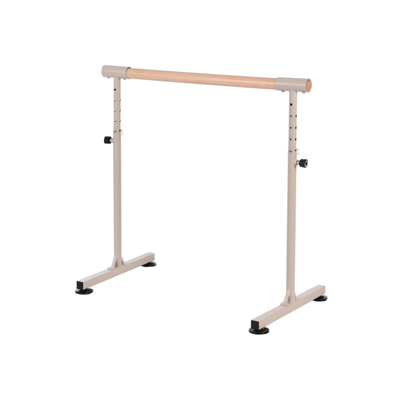 バレエスタンド バレーバー バレエレッスンバー バレエバー 天然木 練習 鉄棒 自宅用 5段階調整 家庭用 バレ バレー バレエ用品 85cm 90cm 95cm 100cm 105cm 調整 天然木