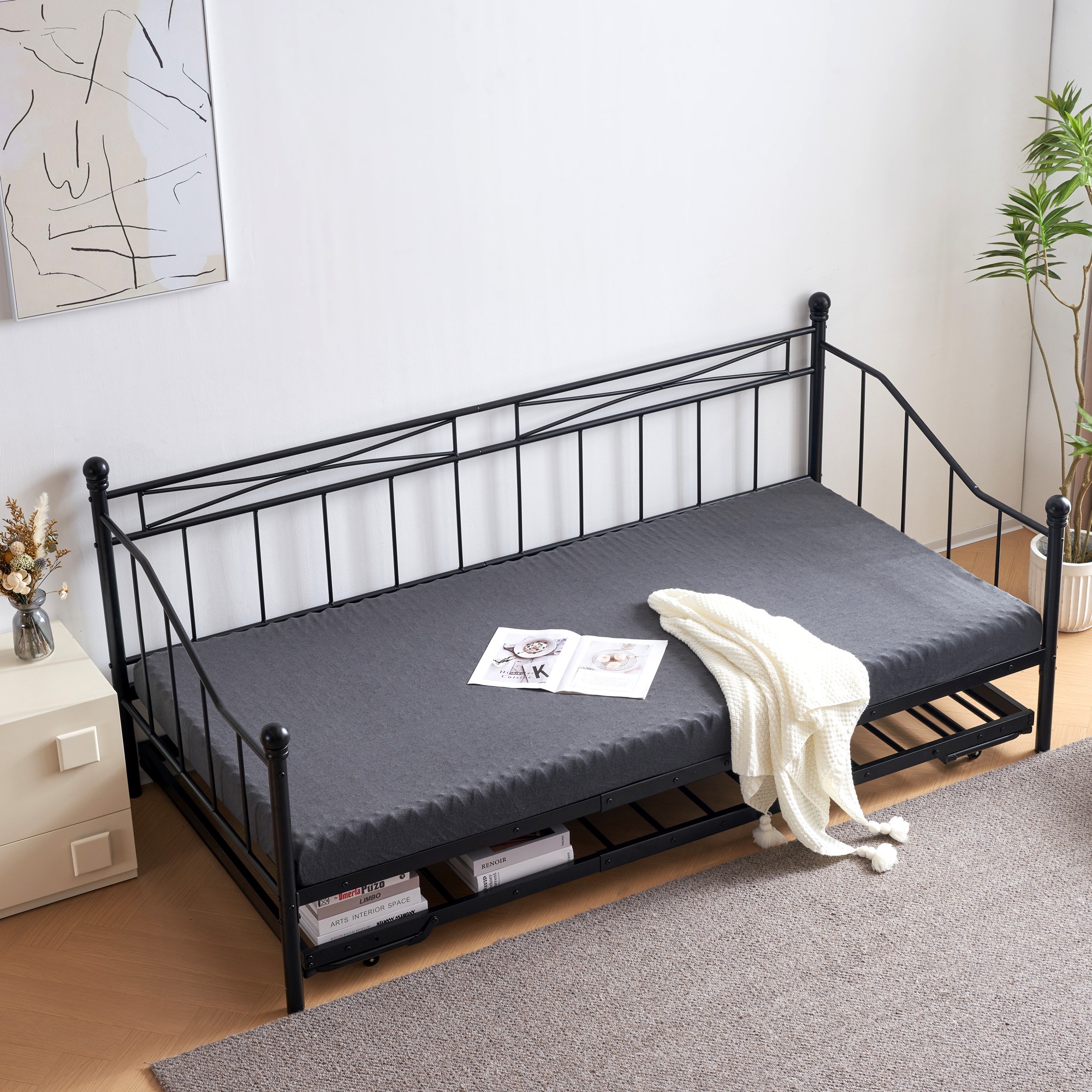 【新作】【ブラック】親子ベッド 二段ベッド パイプベッド 多段ベッド 親子ベッド 二段ベッド パイプベッド ベッドフレーム シングルベッド