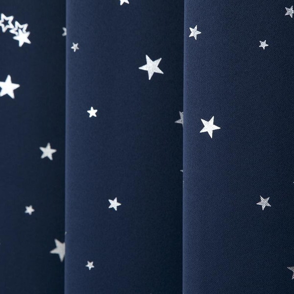 ユニベール 厚地カーテン キララ 100×200cm ネイビー メーカー直送 ユニベール 厚地カーテン キララ 100×200cm ネイビー メーカー直送