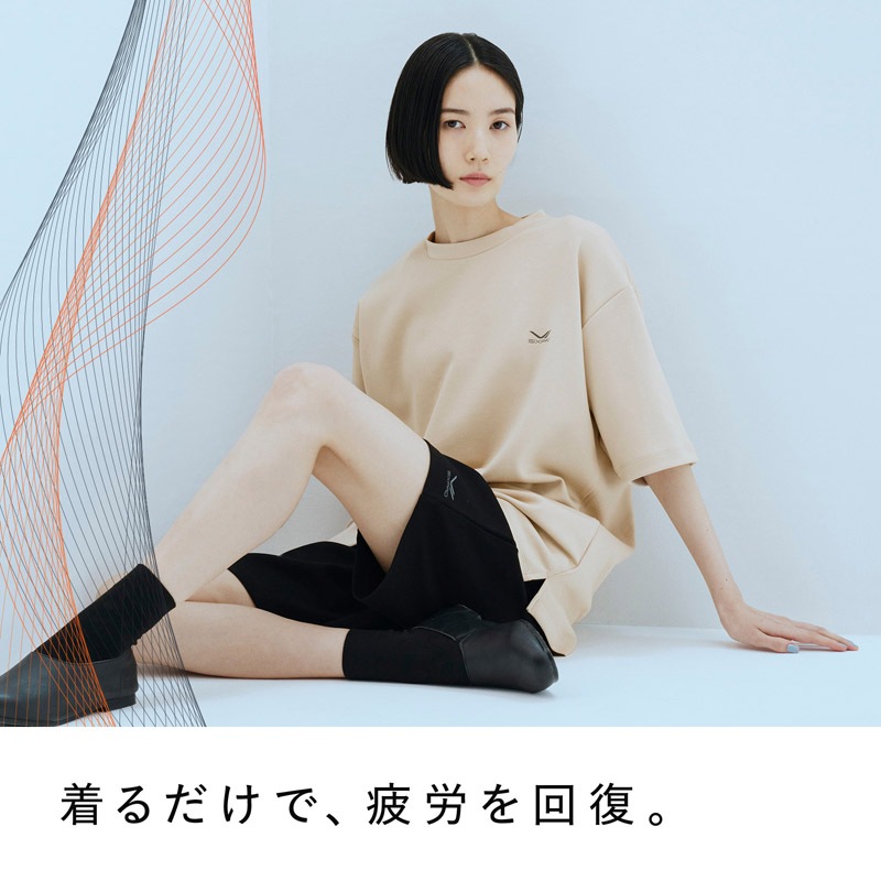 【SIXPAD公式】【着て寝るだけで質の高い「疲労回復」を実現】 シックスパッド リカバリーウェア オーバーサイズ Tシャツ 一般医療機器 ルームウェア 【SIXPAD公式】【着て寝るだけで質の高い「疲労回復」を実現】 シックスパッド リカバリーウェア オーバーサイズ Tシャツ 一般医療機器 ルームウェア