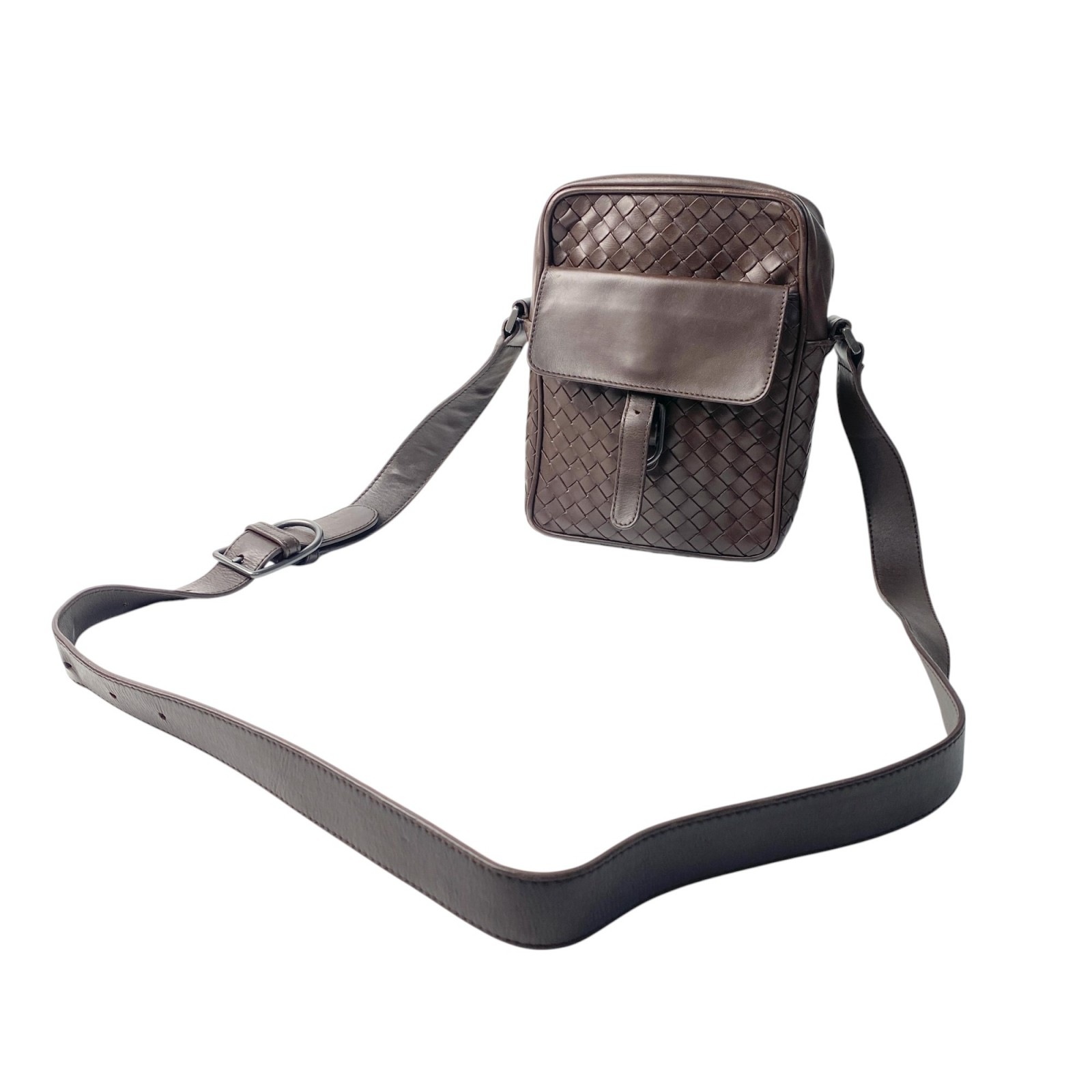 ボッテガヴェネタ BOTTEGAVENETA メンズ イントレチャート ショルダーバッグ 斜めがけ クロスボディ ボッテガヴェネタ BOTTEGAVENETA メンズ イントレチャート ショルダーバッグ 斜めがけ クロスボディ