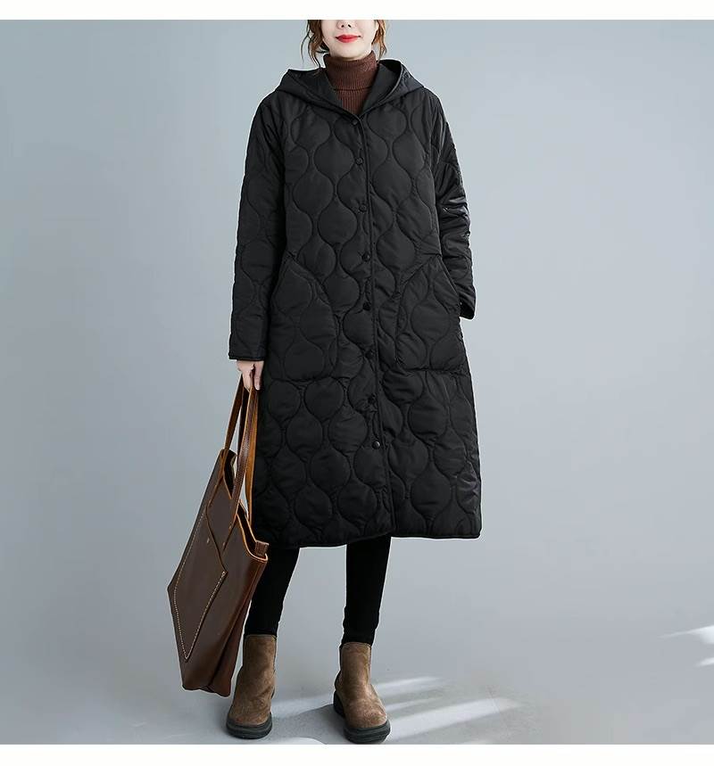 アウター レディース ロング 長袖 フード フェミニン ストリート ポケット 前開き コンサバ 綿 中綿 シンプル カジュアル 上品 おしゃれ こなれ感 ラフ マニッシュ スポーティー ベーシック ア