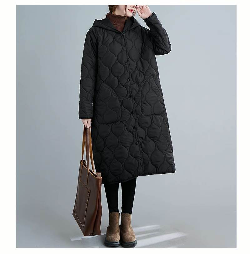 アウター レディース ロング 長袖 フード フェミニン ストリート ポケット 前開き コンサバ 綿 中綿 シンプル カジュアル 上品 おしゃれ こなれ感 ラフ マニッシュ スポーティー ベーシック ア