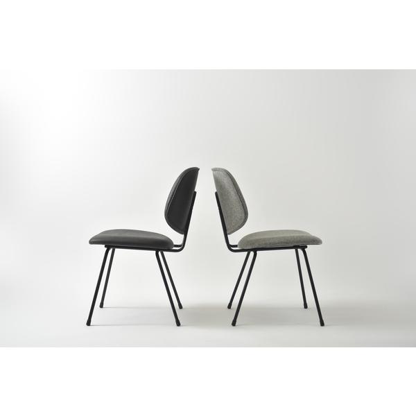 椅子 チェアー ダイニングチェア リビング ブラック グレー スチール クロスレザー アームレス ゆったり ボリューム ワイド 幅広 スタイリッシュ モダン お洒落 椅子 チェアー ダイニングチェア リビング ブラック グレー スチール クロスレザー アームレス ゆったり ボリューム ワイド 幅広 スタイリッシュ モダン お洒落